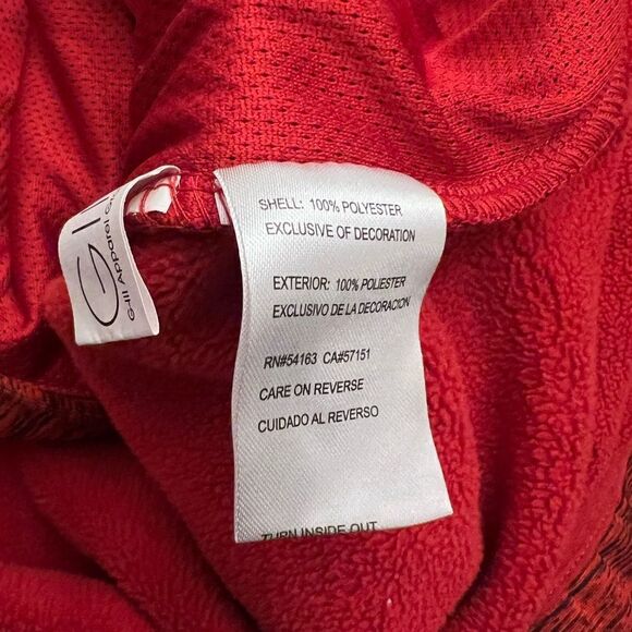 Chicago Blackhawks NHL Hockey Men’s Full Zip Red and Black Jacket. Size Large. - Picture 5 of 8